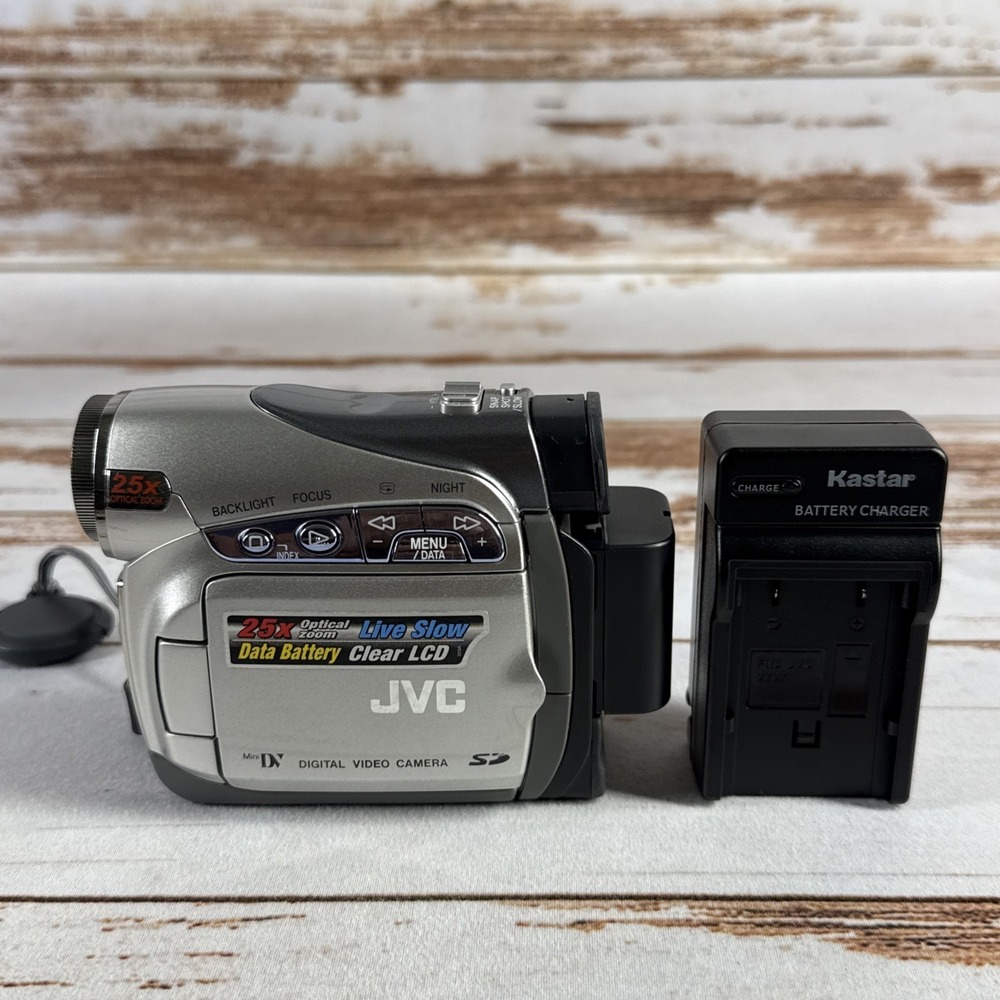 JVC GR-D93U MiniDV Camcorder Powers Cycling On Off Parts Repair Only